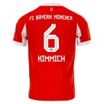 Günstige Fußballtrikots FC Bayern München Joshua Kimmich 6 Heimtrikot 2025-26 Kurzarm